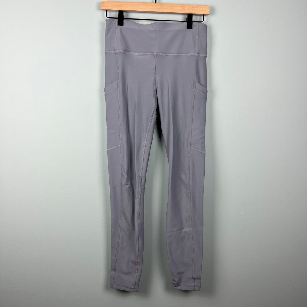 Fabletics Cold Weather High-Waisted Pocket Legging in Raincloud Size M - Picture 5 of 10